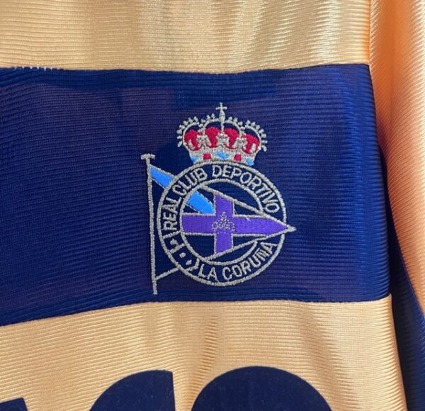 DEPORTIVO LA CORUÑA TERCERA AMARILLA 99/00 - Imagen 4