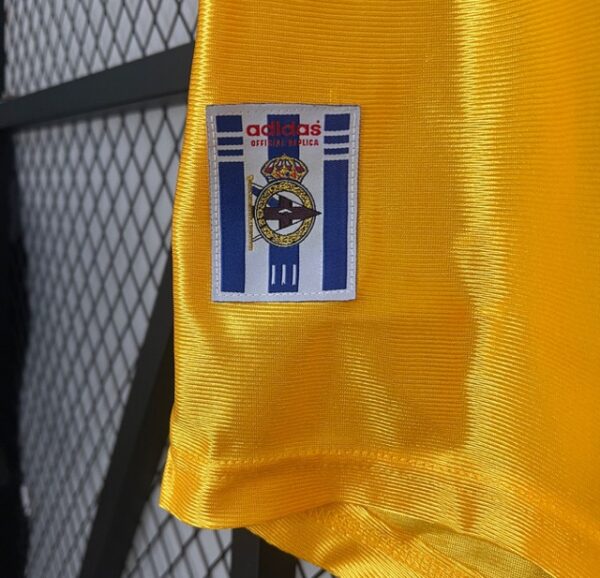 DEPORTIVO LA CORUÑA TERCERA AMARILLA 99/00 - Imagen 6