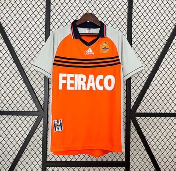 DEPORTIVO LA CORUÑA TERCERA NARANJA 98/99