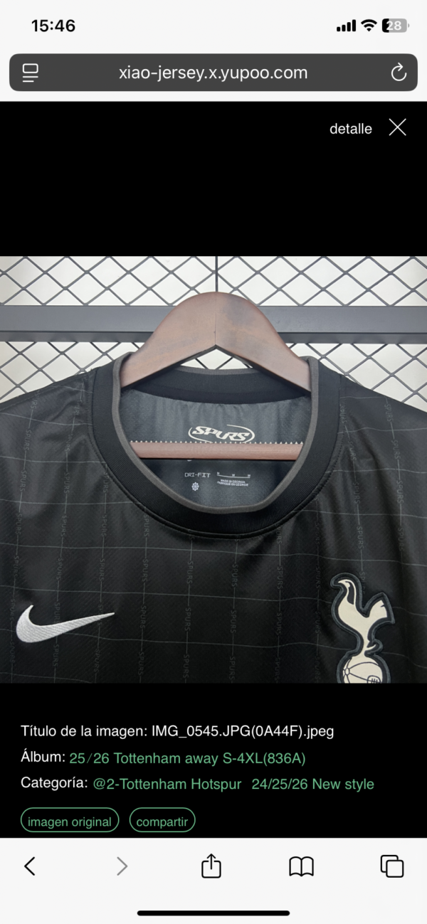 TOTTENHAM VISITA 25/26 - Imagen 3