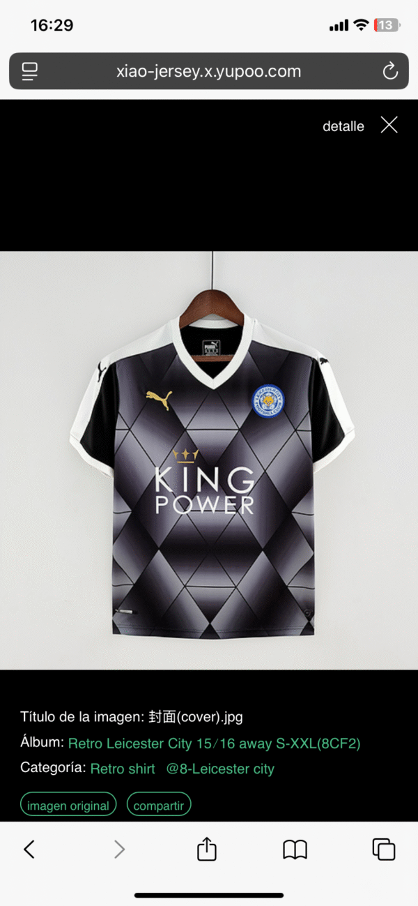 LEICESTER VISITA 15/16