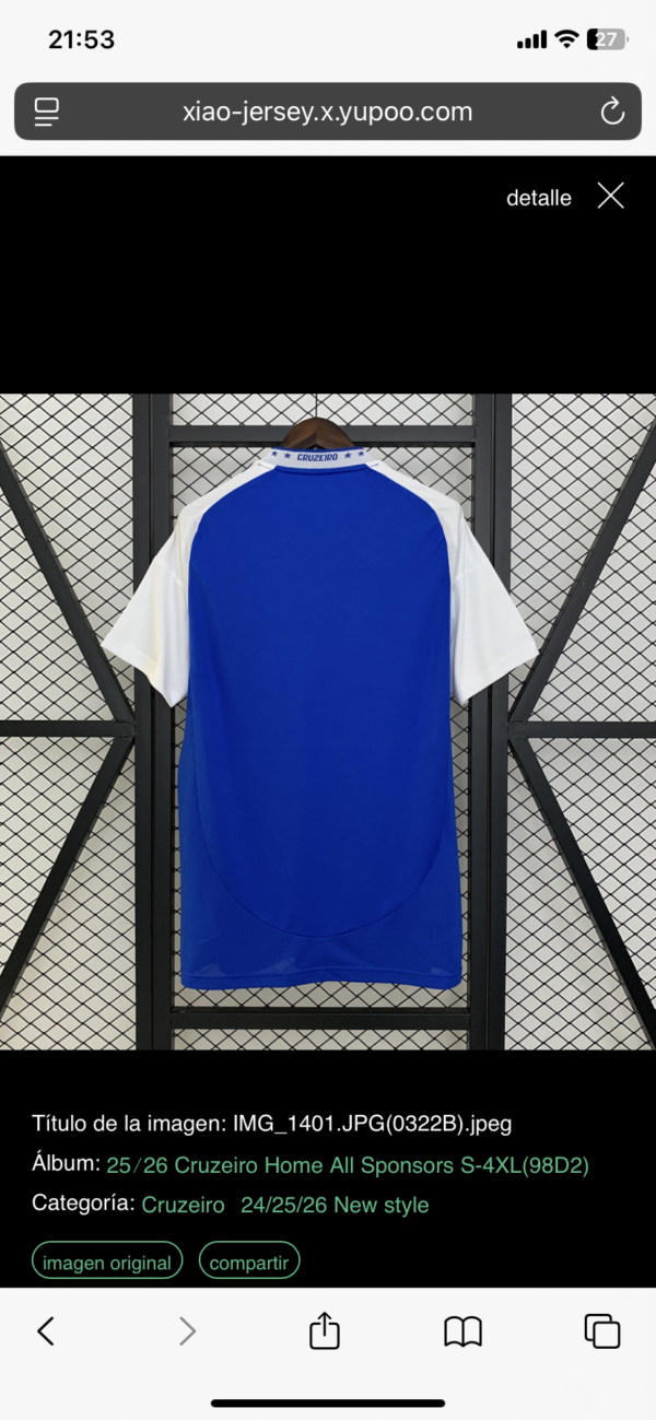 CRUZEIRO LOCAL 25/26 - Imagen 2